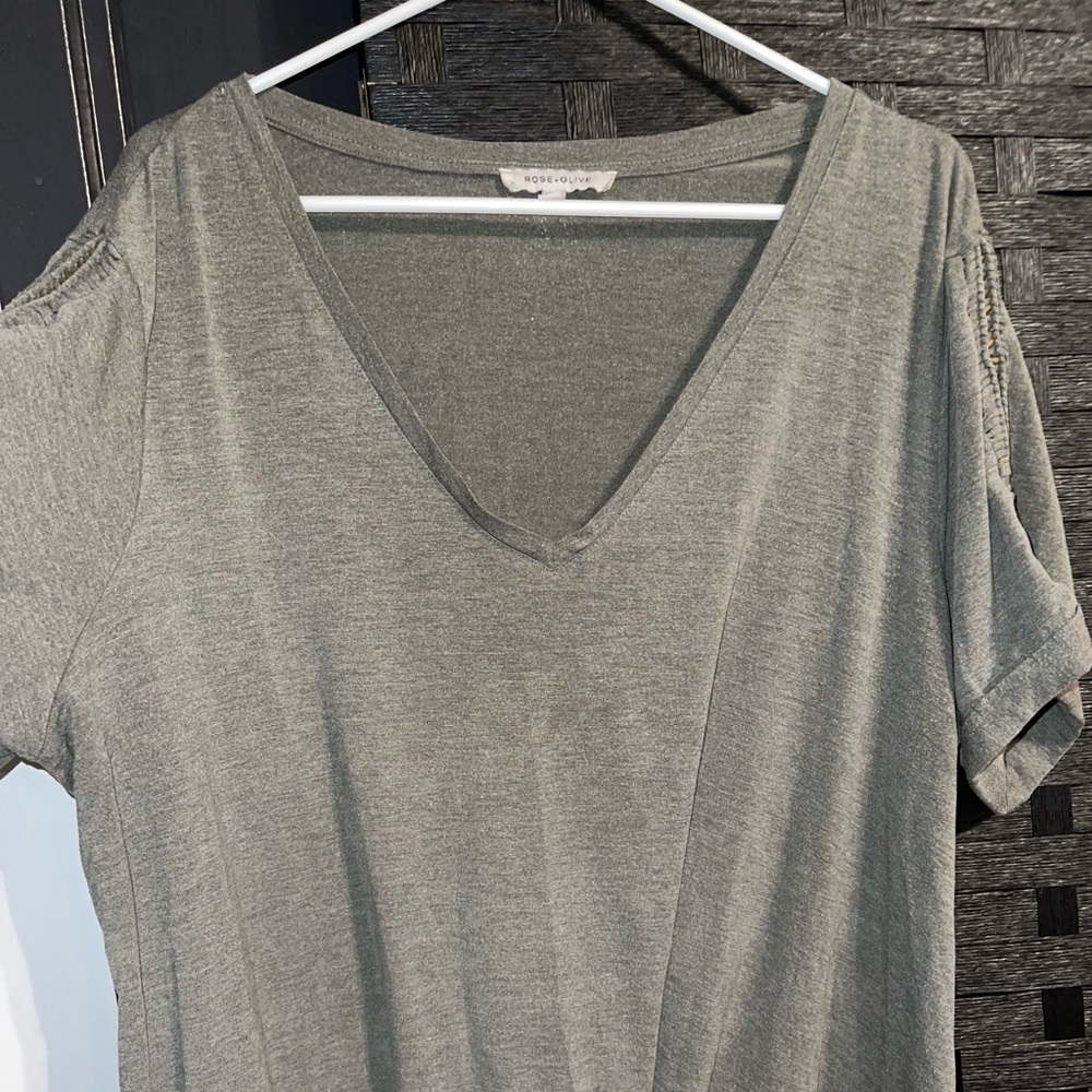 Olive green shirt